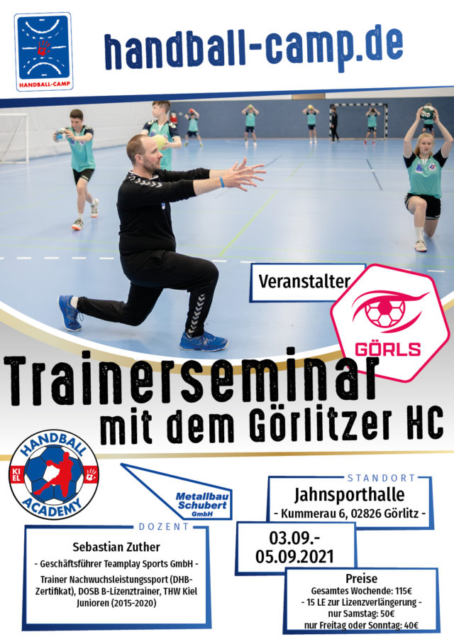 Trainerseminar mit dem Görlitzer HC
