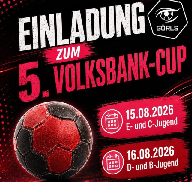 5. Volksbank-Cup: Anmeldung für Vereine jetzt möglich