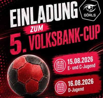 5. Volksbank-Cup in den Startlöchern